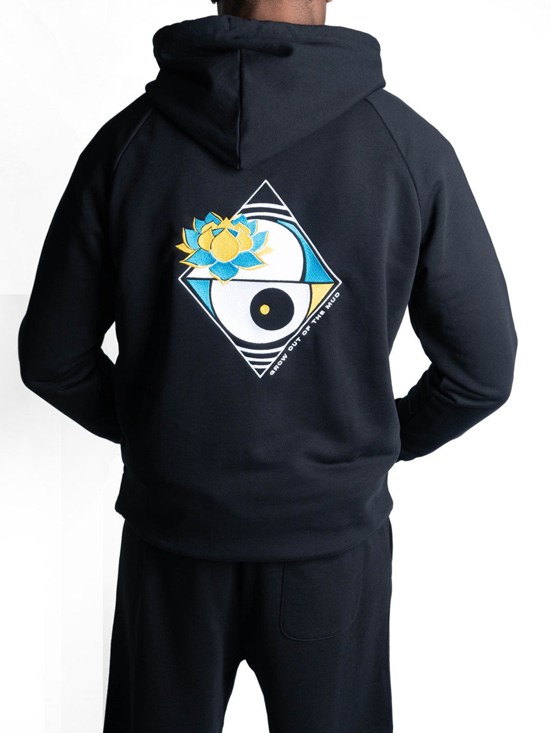 LOTUS CLAN MONDOKORO HOOD - BLACK