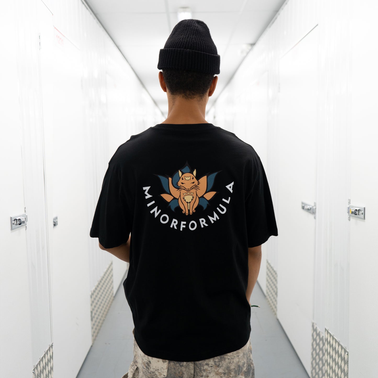 KYUUBI TEE - BLACK