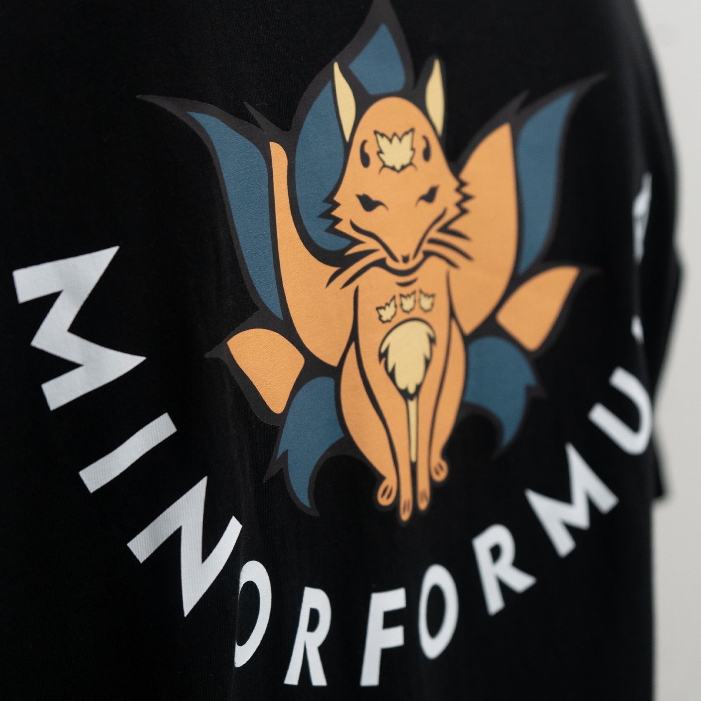 KYUUBI TEE - BLACK