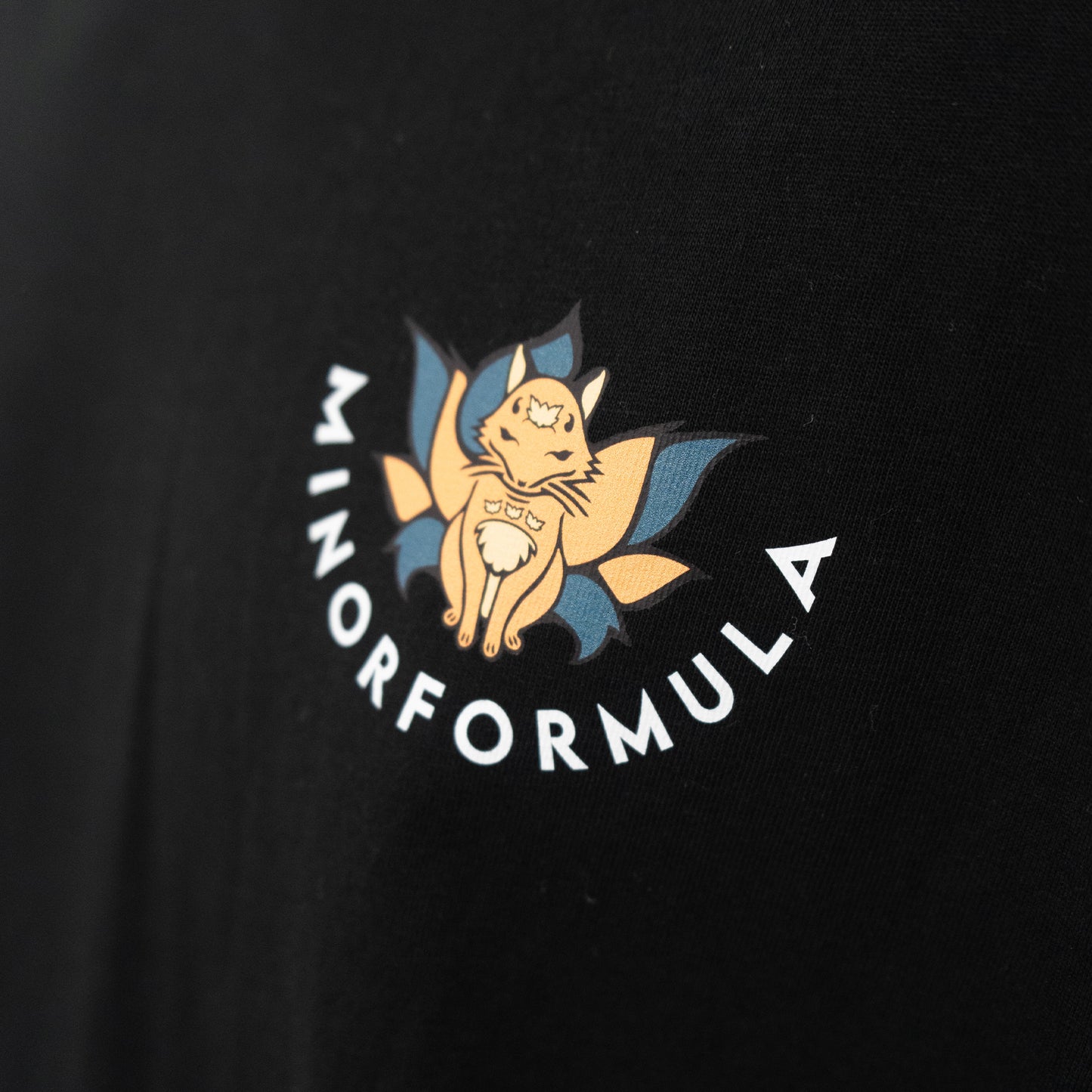 KYUUBI TEE - BLACK