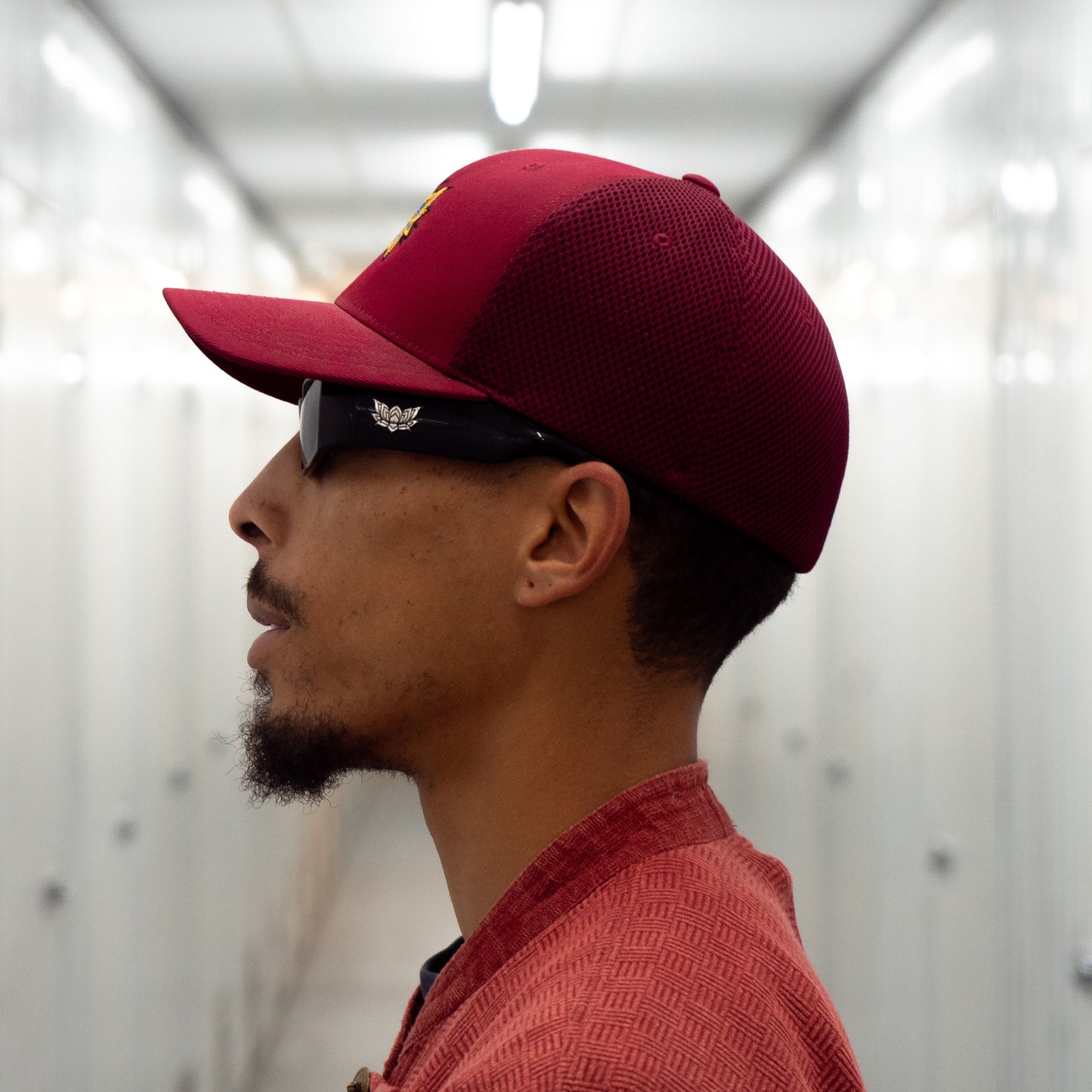 BFLY TRUCKER CAP - RED