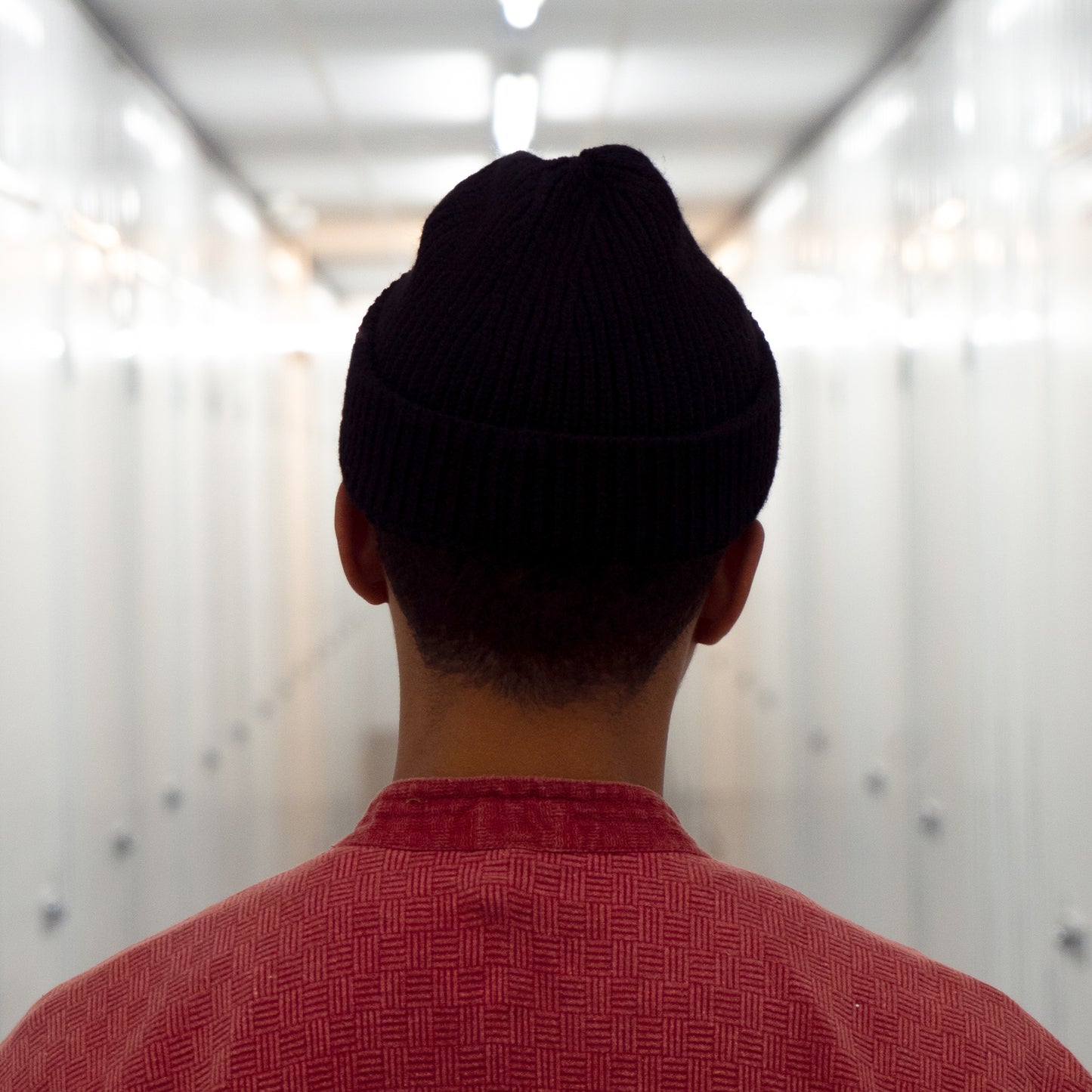 LOTUS FISHERMAN BEANIE - BLACK