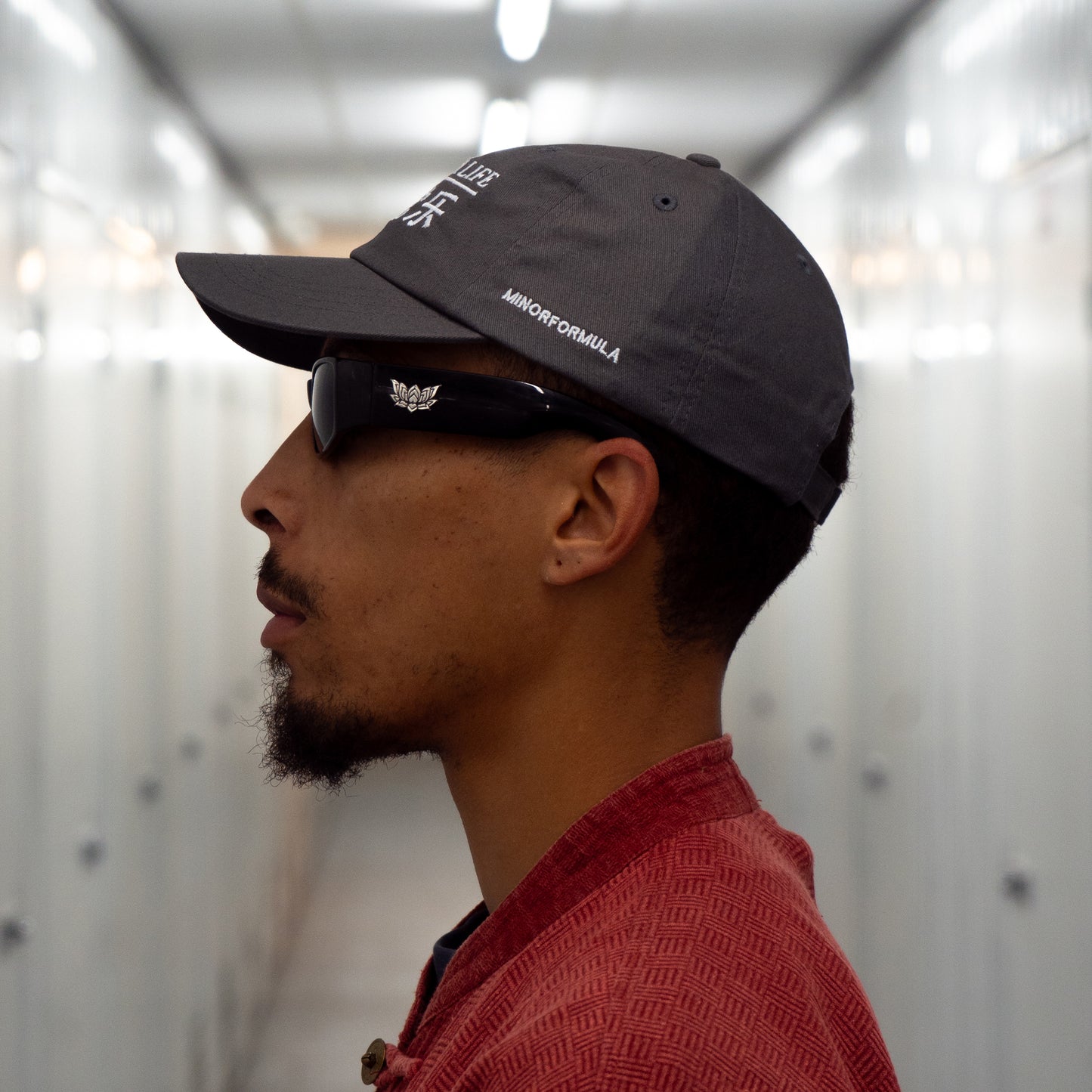 ENJOY YOUR LIFE 6 PANEL - GREY TWO TONE