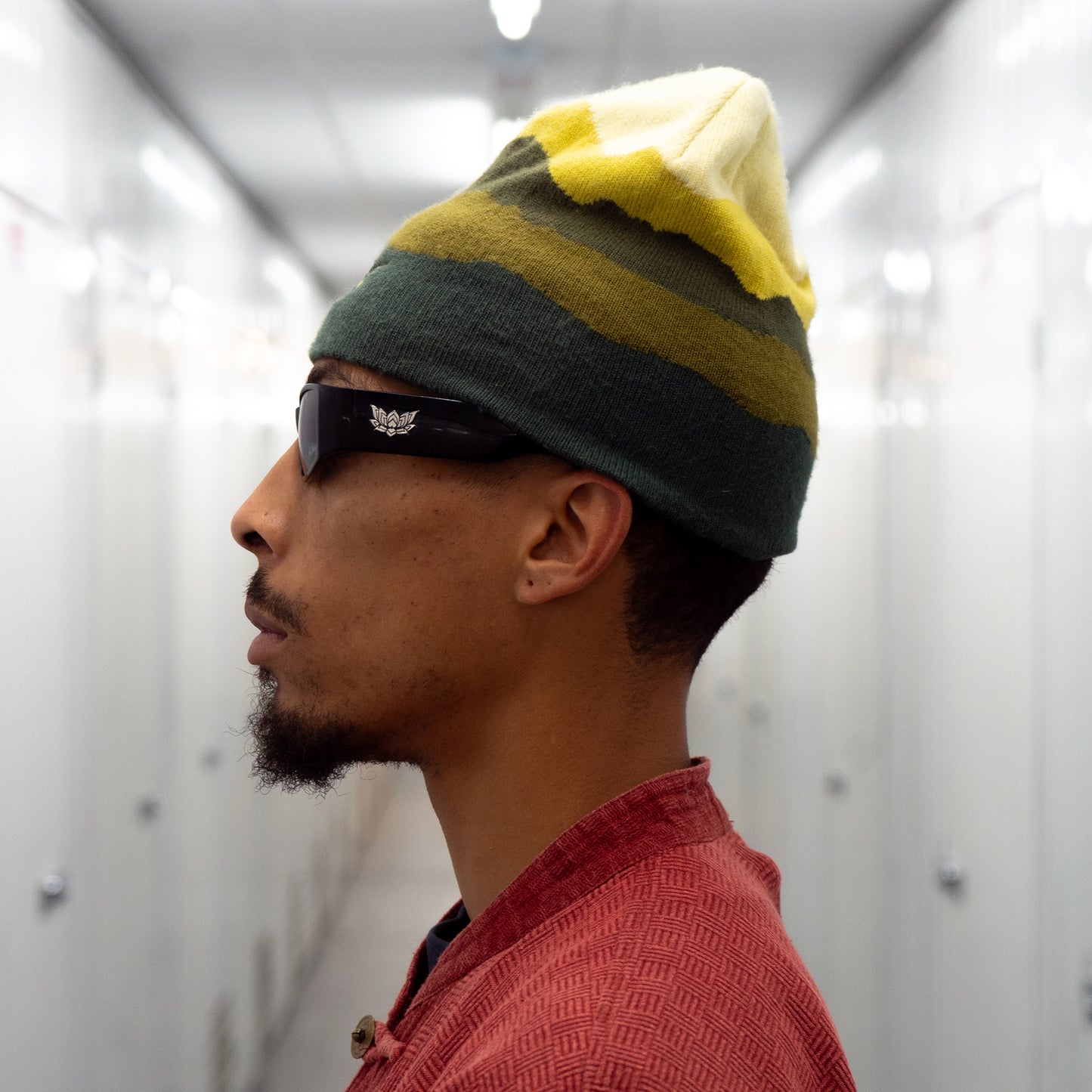 LOTUS KIWI MOUTAINS BEANIE - EARTH