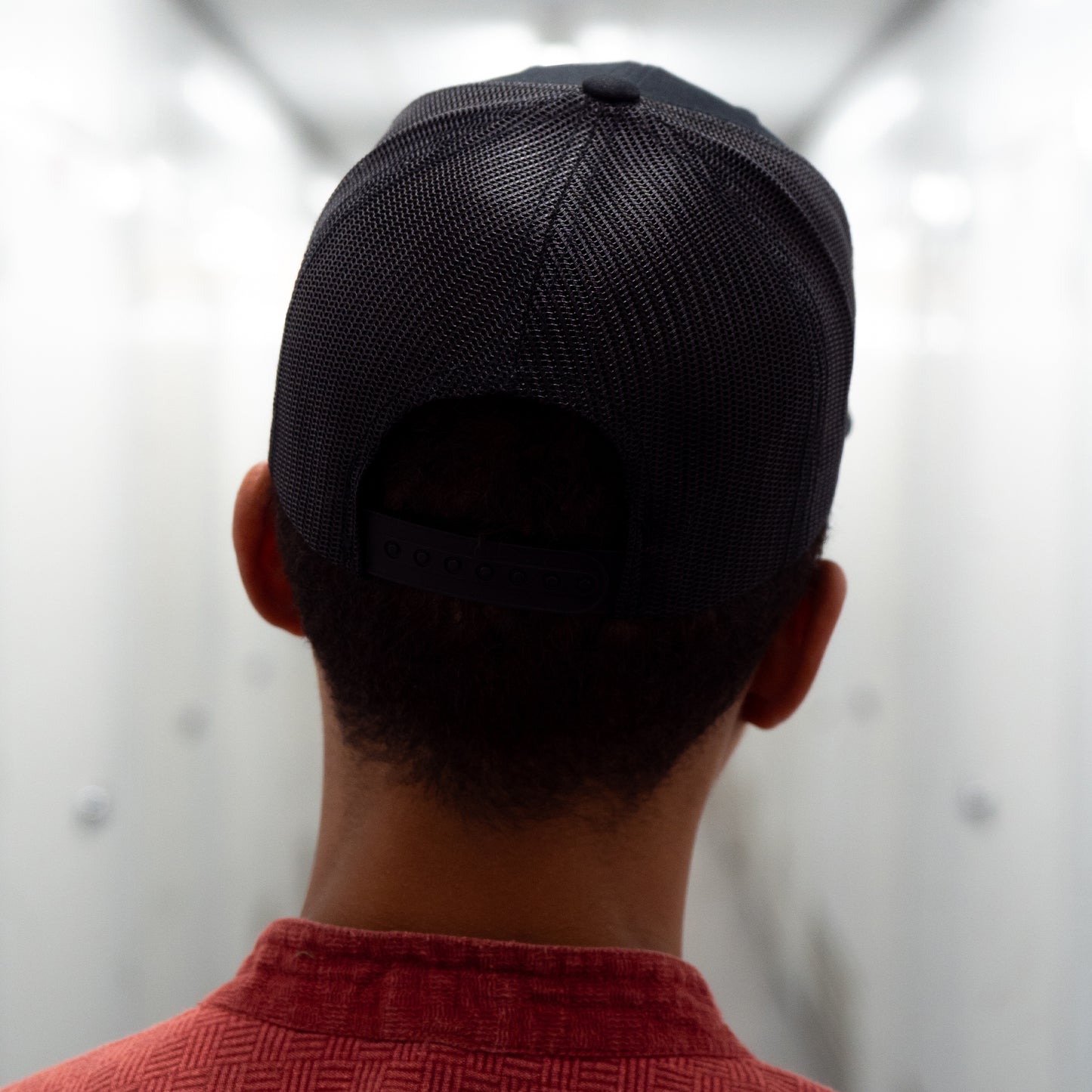 LOTUS TRUCKER CAP - BLACK/BLACK