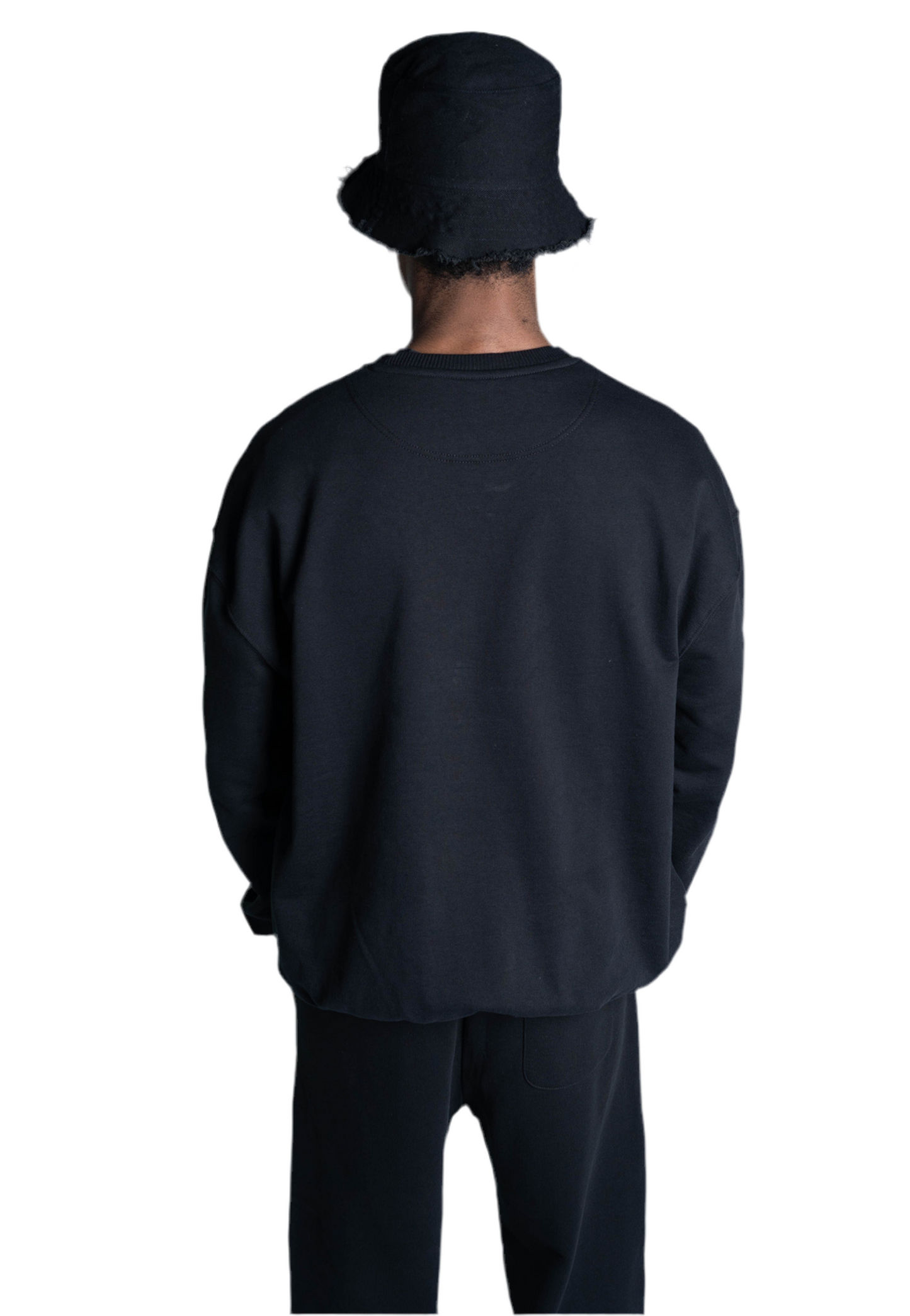 LIL LOTUS PREMIUM SWEATSHIRT - BLACK