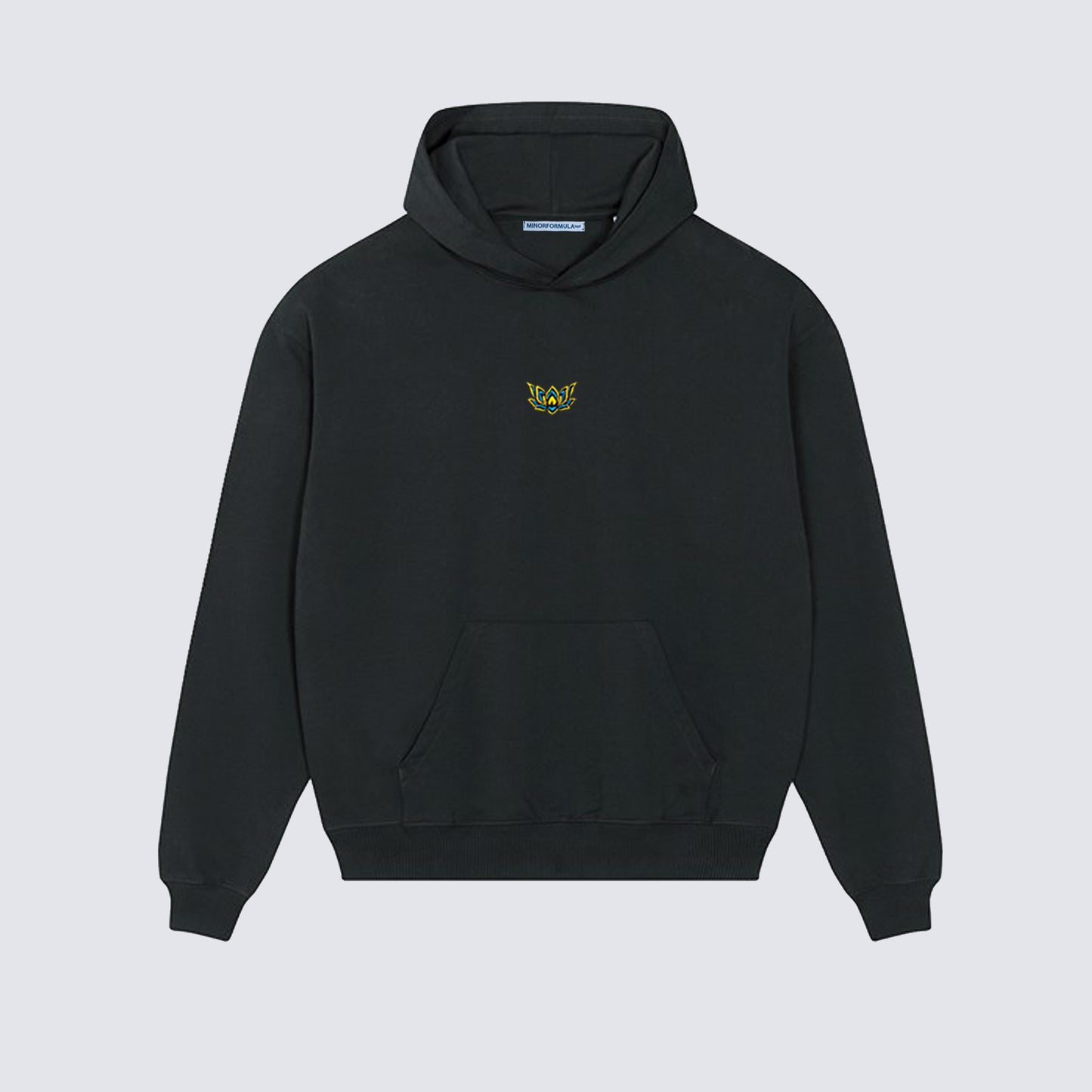 LIL LOTUS PREMIUM HOOD - BLACK