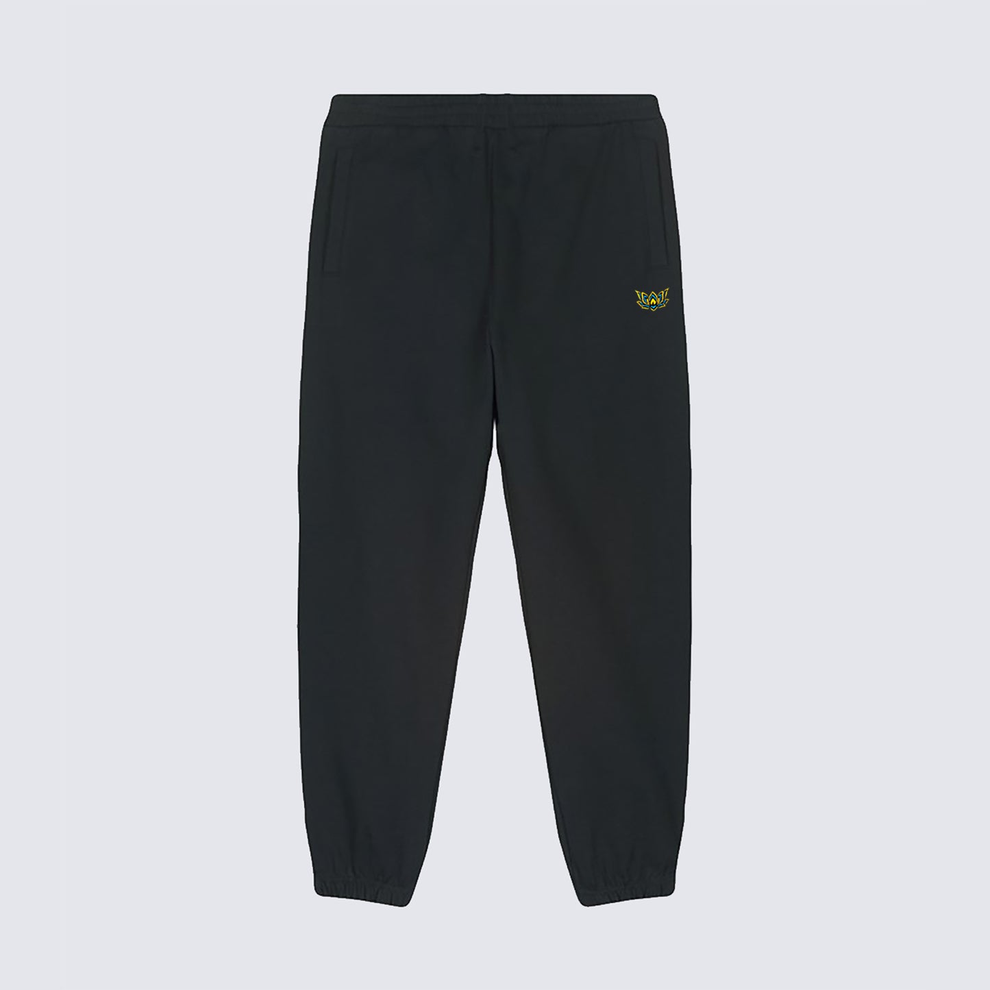 LIL LOTUS PREMIUM SWEATPANTS - BLACK