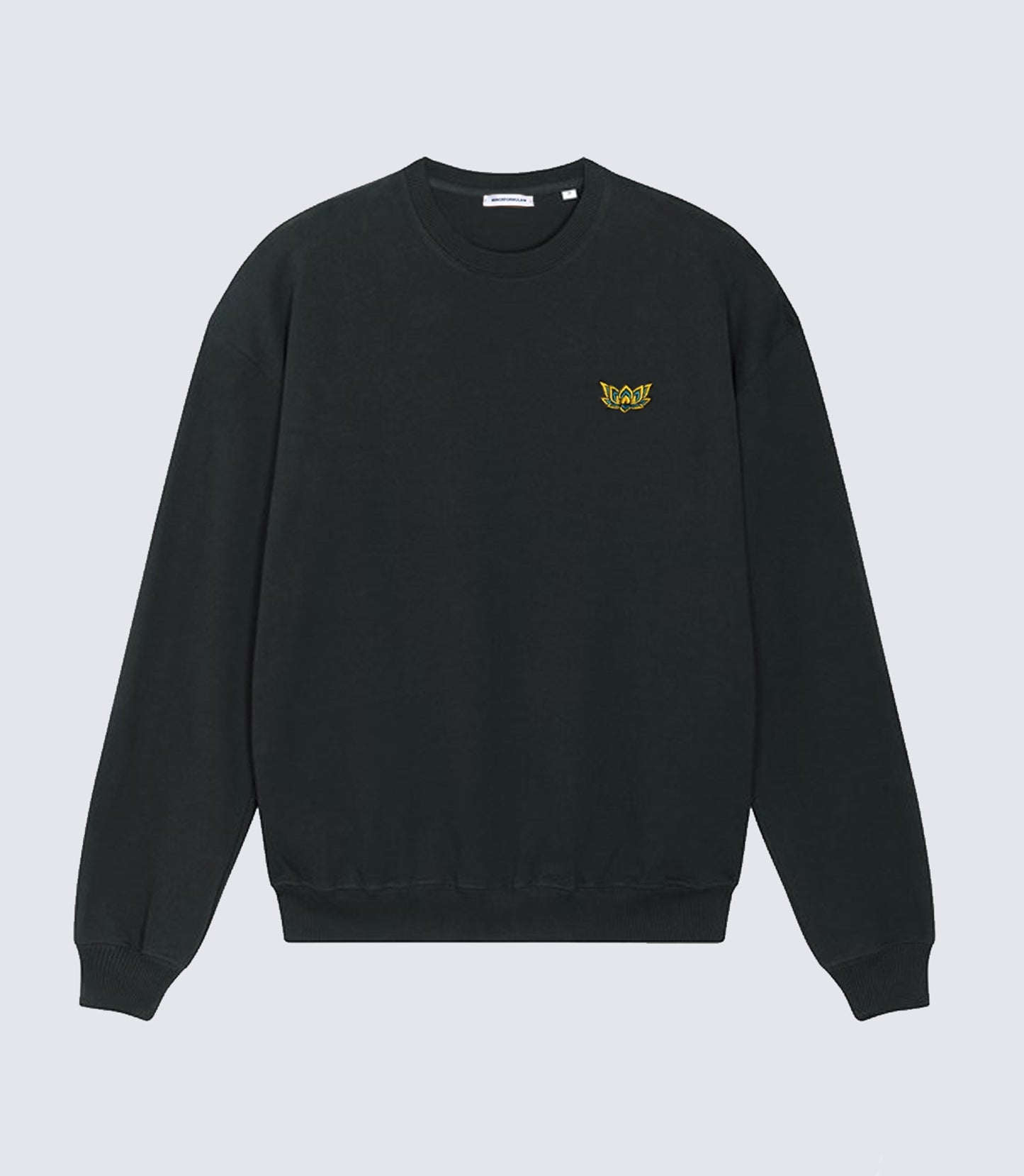 LIL LOTUS PREMIUM SWEATSHIRT - BLACK
