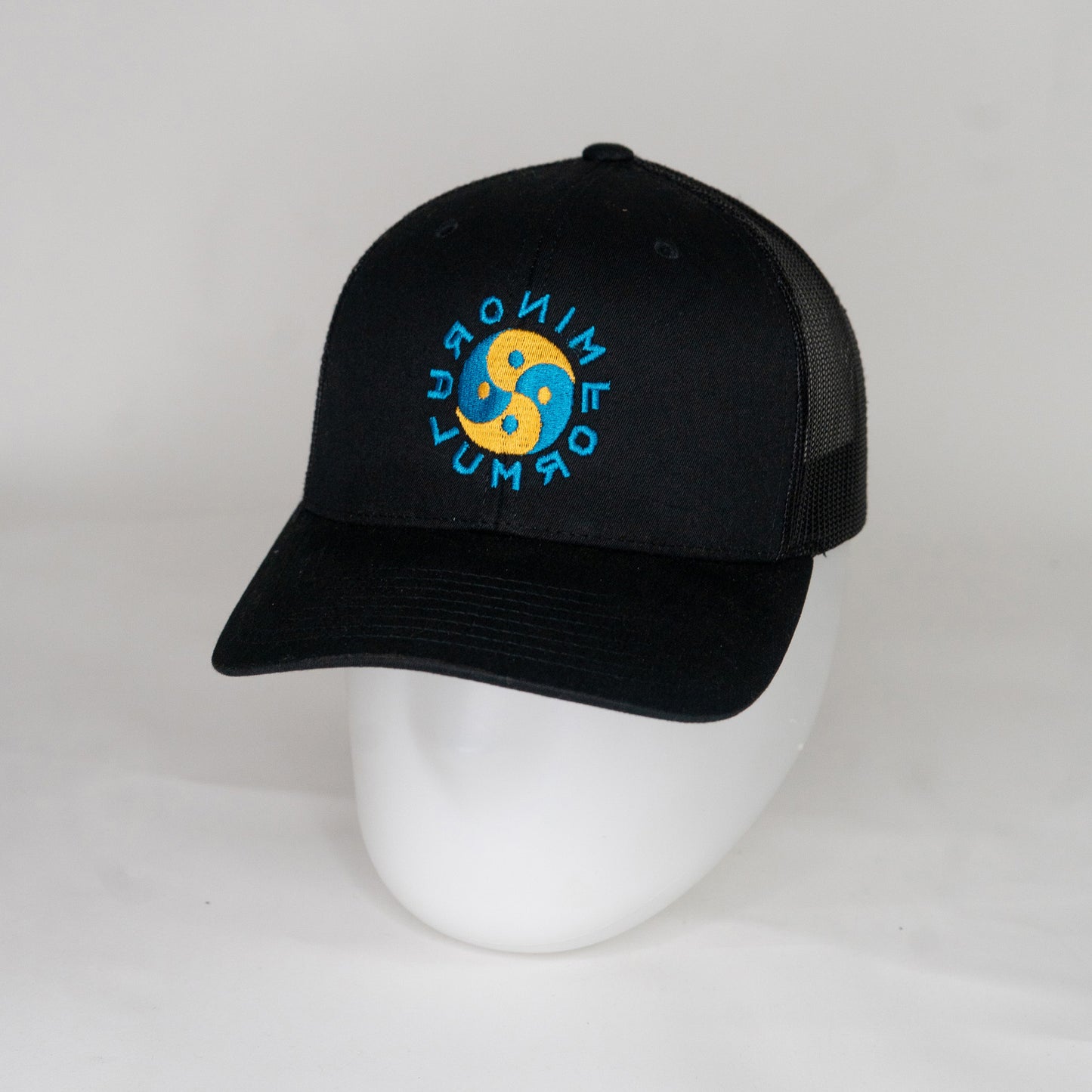 BALANCE TRUCKER CAP - BLACK