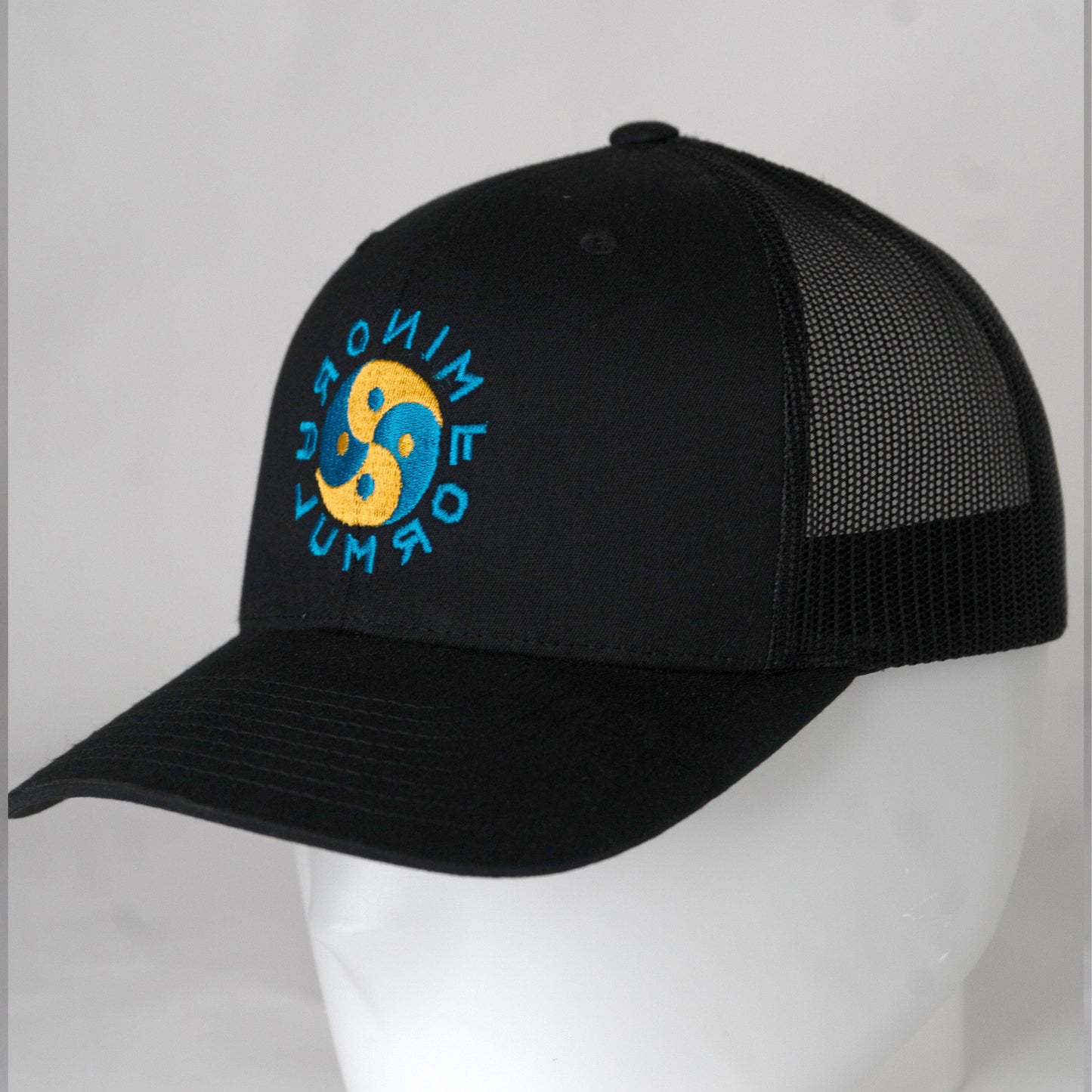 BALANCE TRUCKER CAP - BLACK