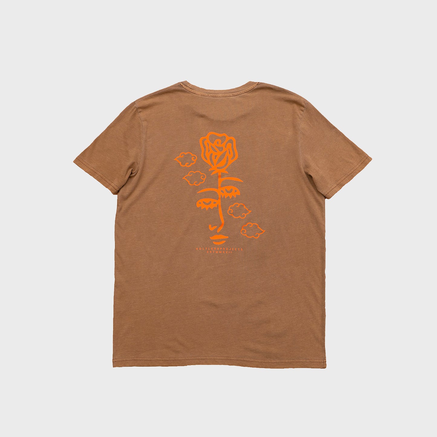 HOLY LAND T-SHIRT - VINTAGE BROWN