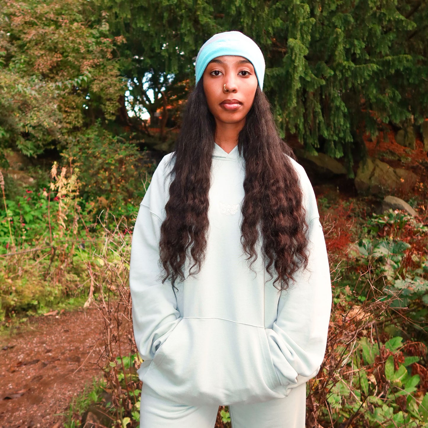 LIL LOTUS PREMIUM HOOD - JADE GREEN (UV LIGHT ACTIVATED)