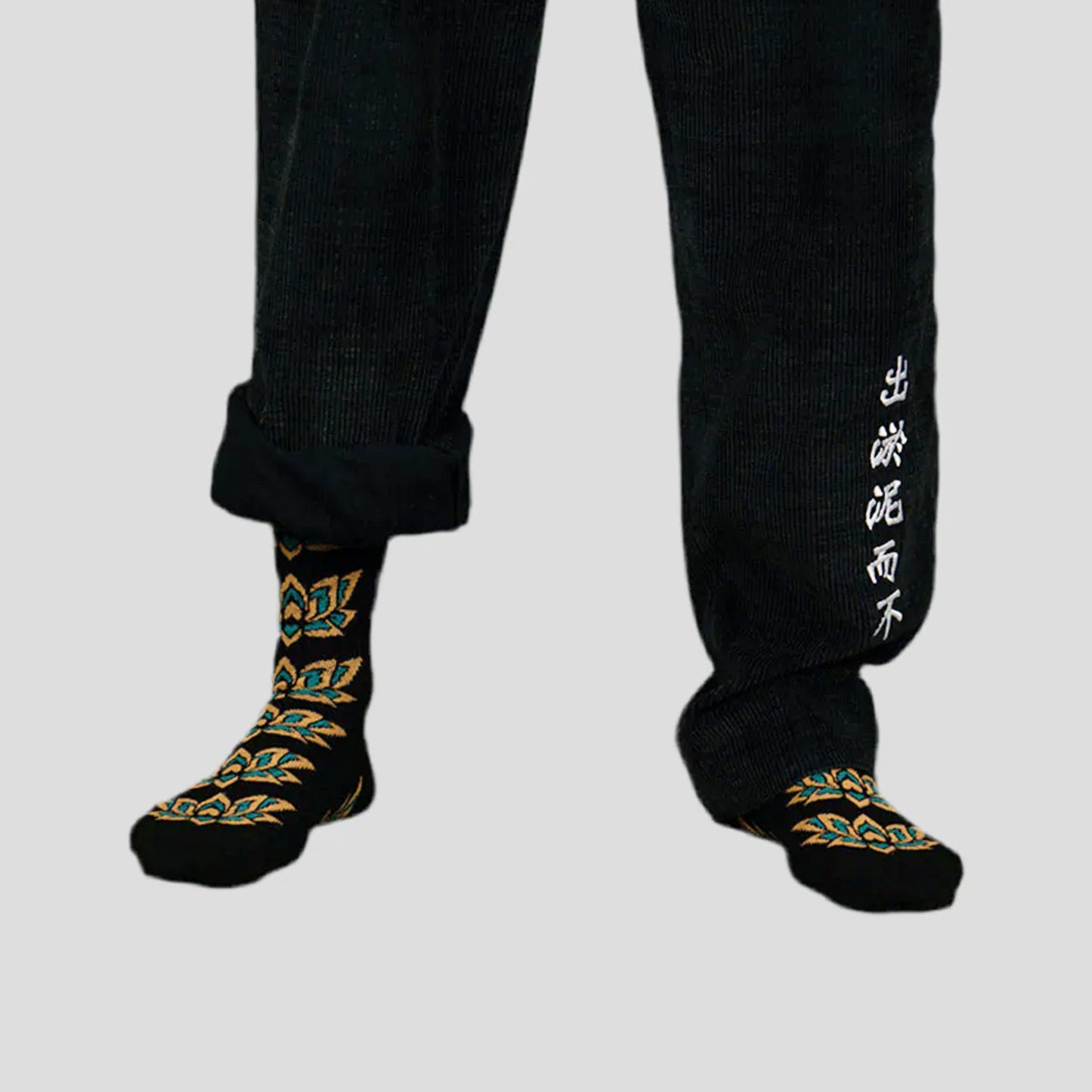 OG LOTUS SOCKS - BLACK