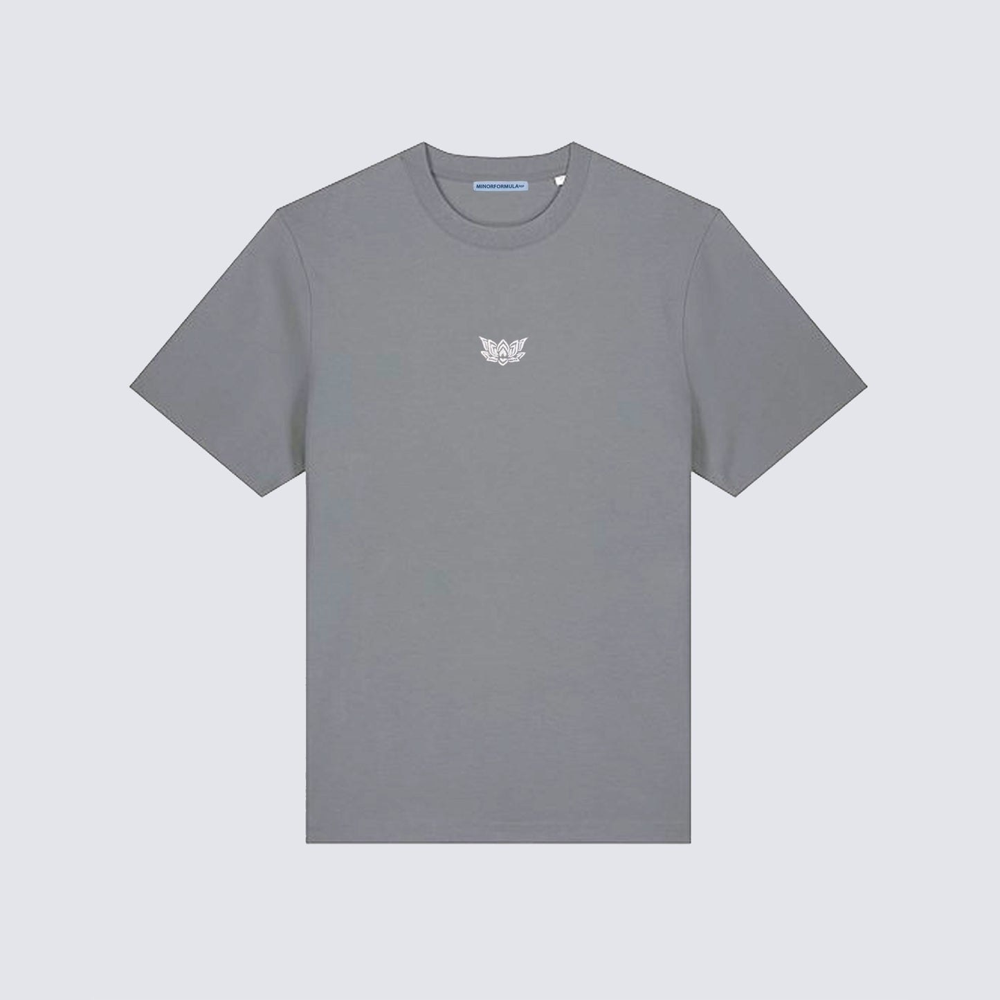 LIL LOTUS TEE - DEEP GREY
