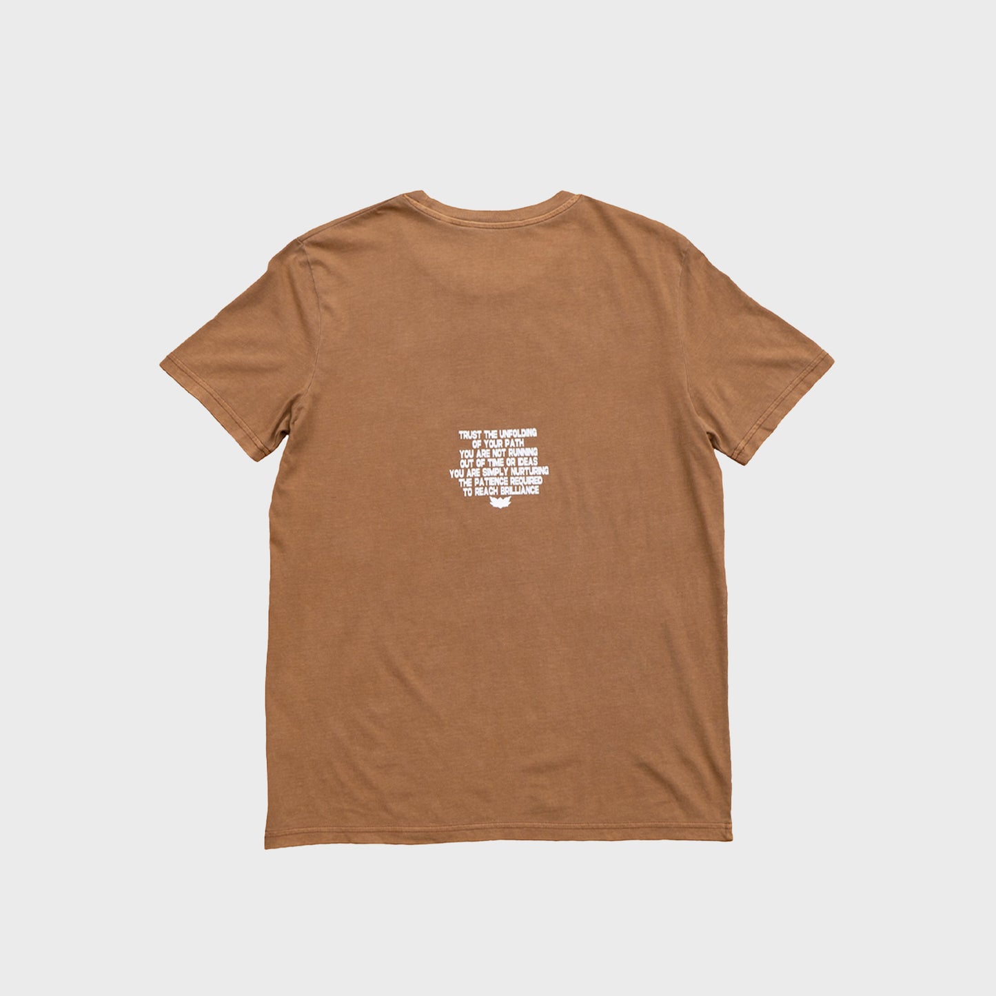 TIME T-SHIRT - VINTAGE BROWN