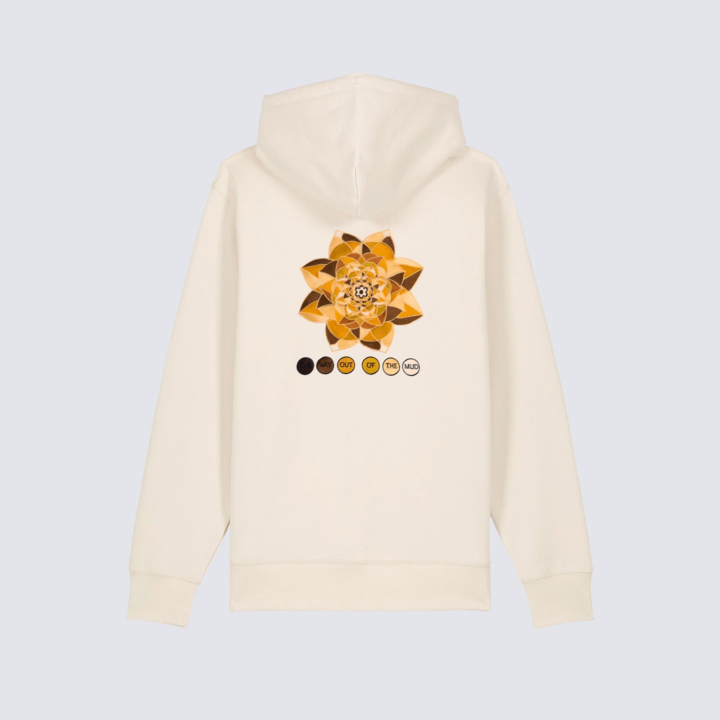 THE WAY OUT ZIPPED HOODIE - SAND
