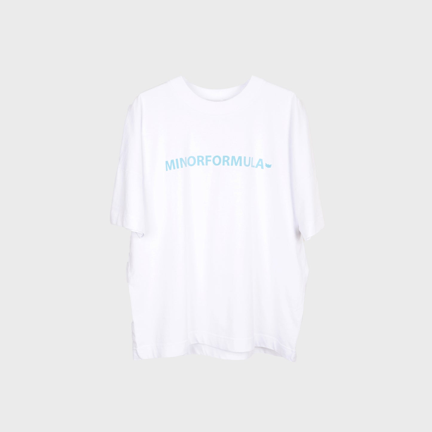OVERSIZED TRADEMARK TEXTURED T-SHIRT - WHITE