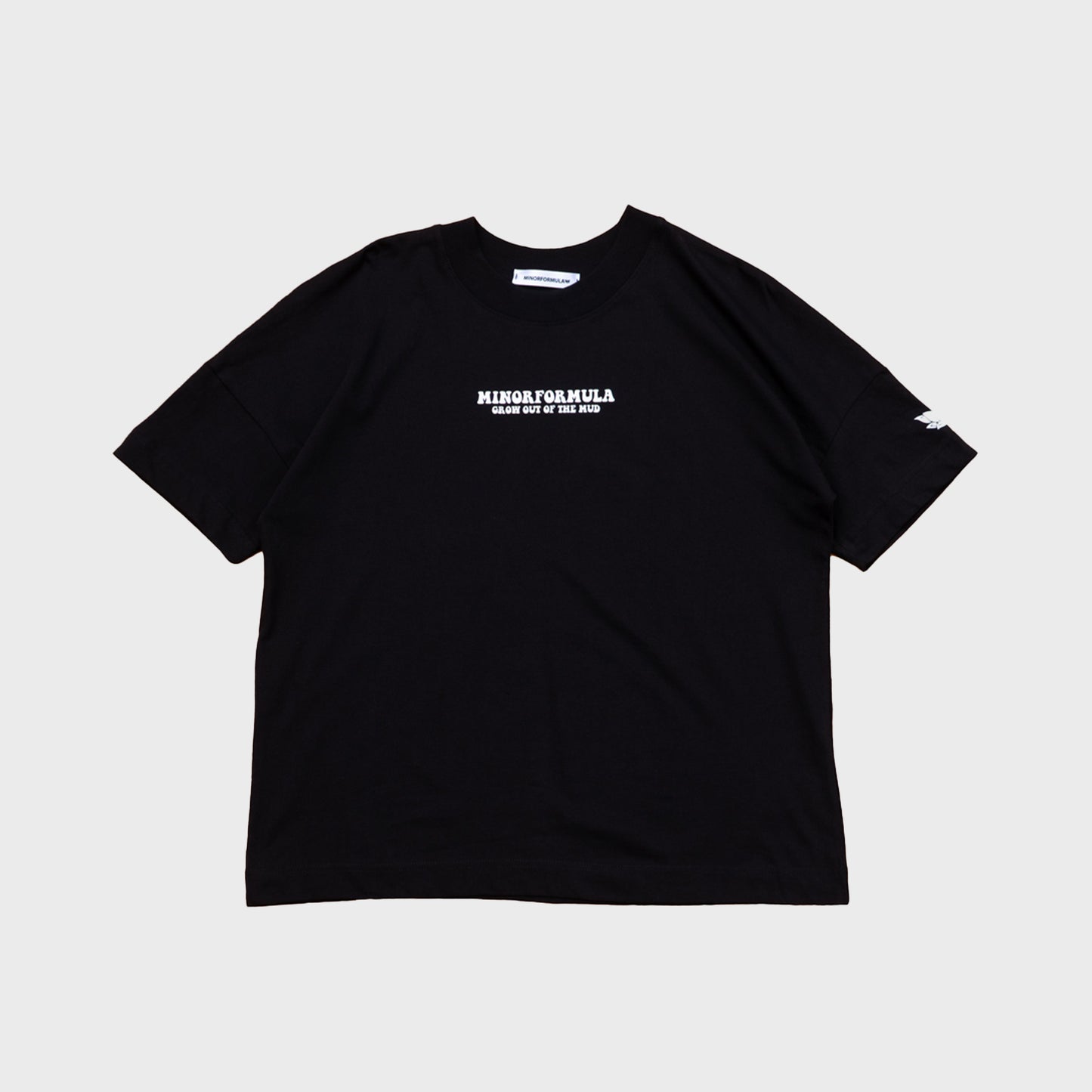 YIN & YANG OVERSIZED T-SHIRT - BLACK