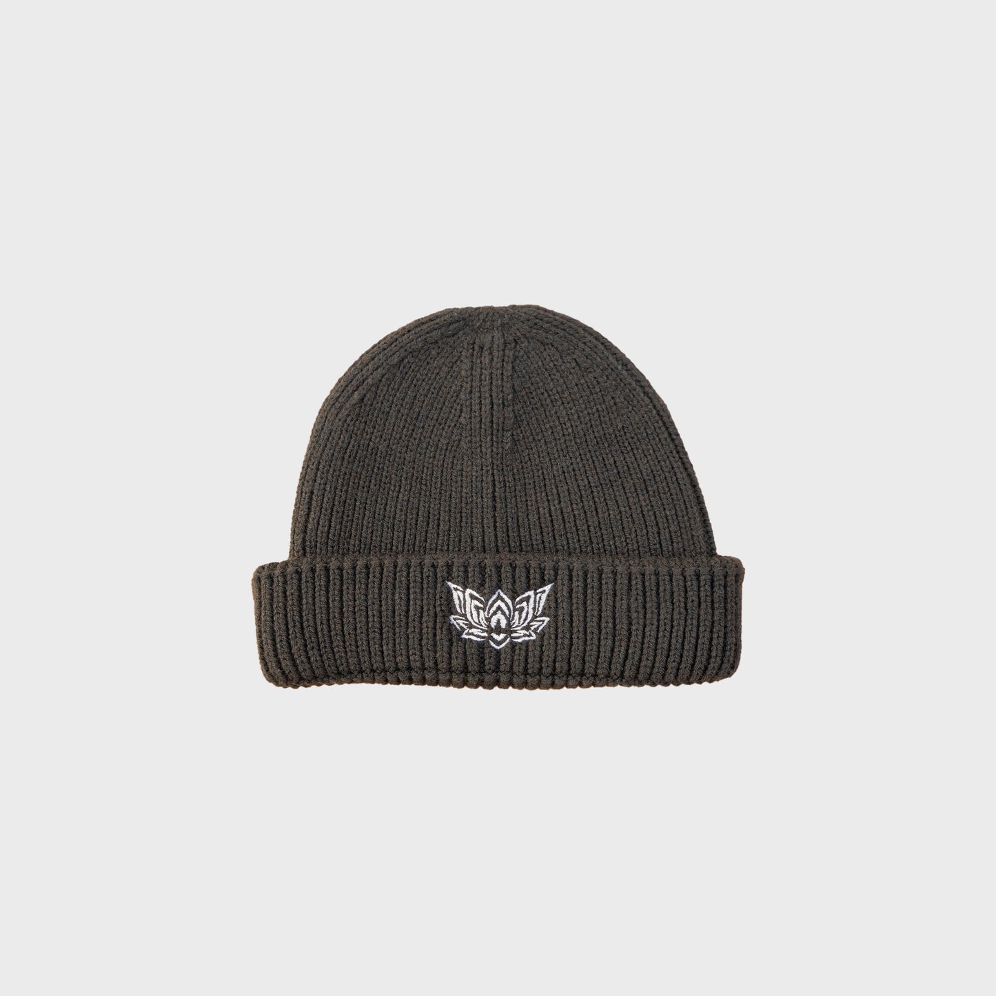 LOTUS FISHERMAN BEANIE - DARK GREY