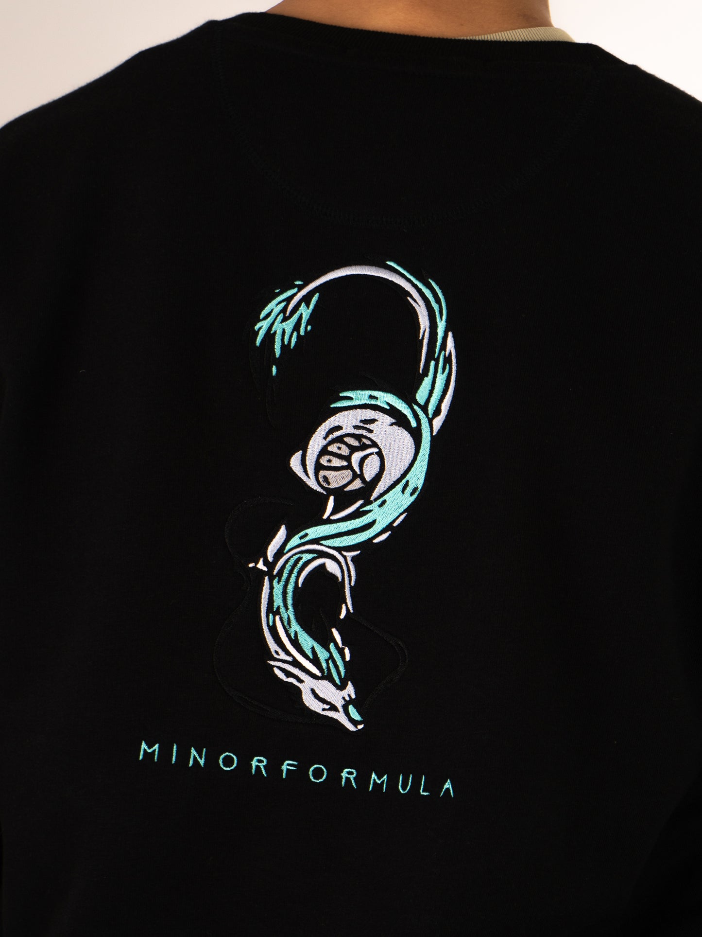 HAKU SWEATSHIRT - BLACK