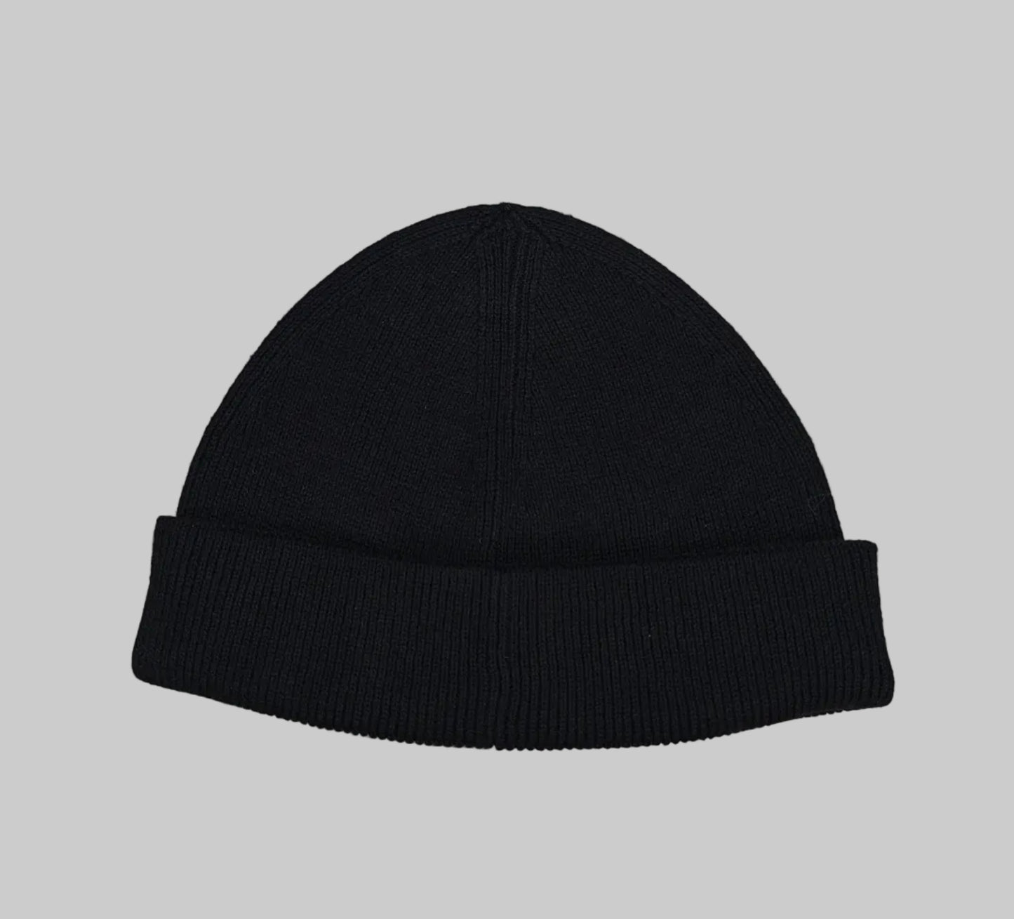 ORGANIC LOTUS FISHERMAN BEANIE - BLACK