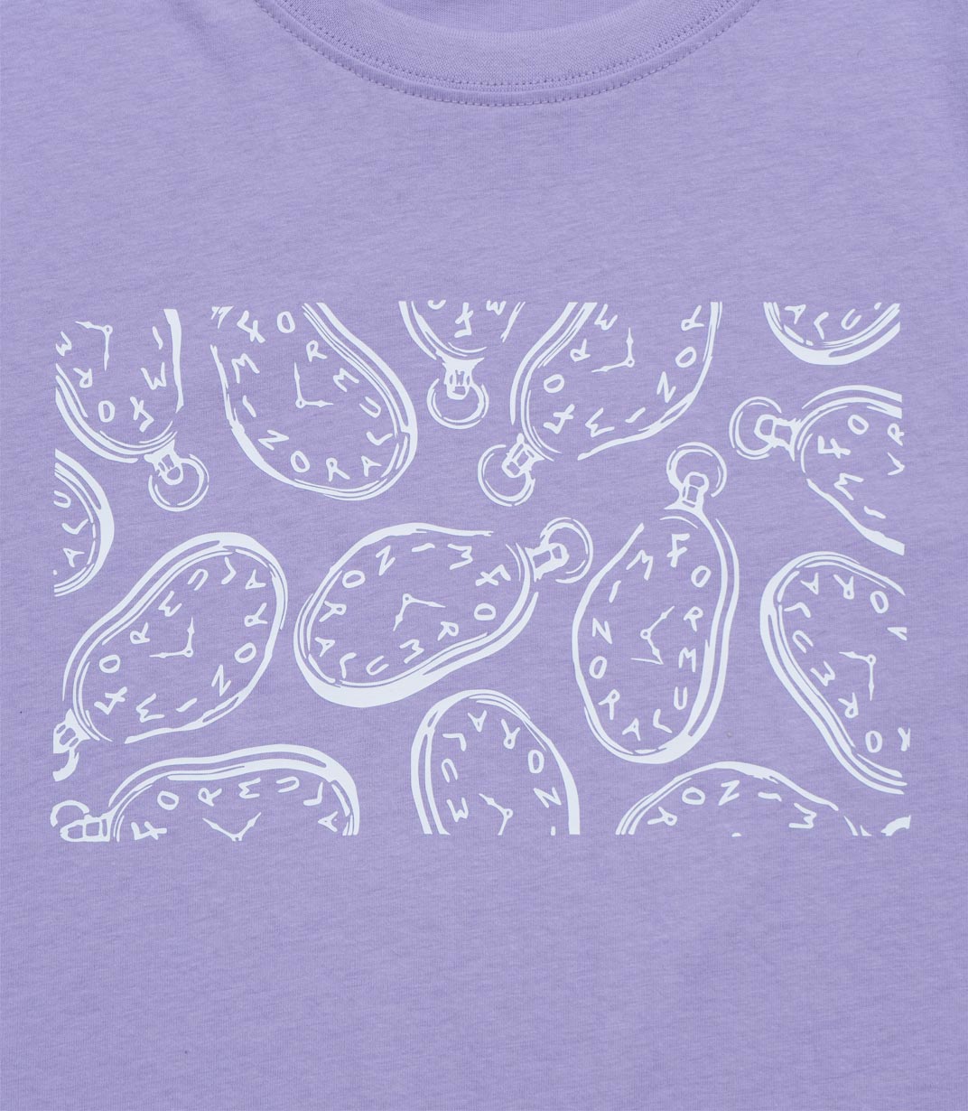 TIME T-SHIRT - LILAC