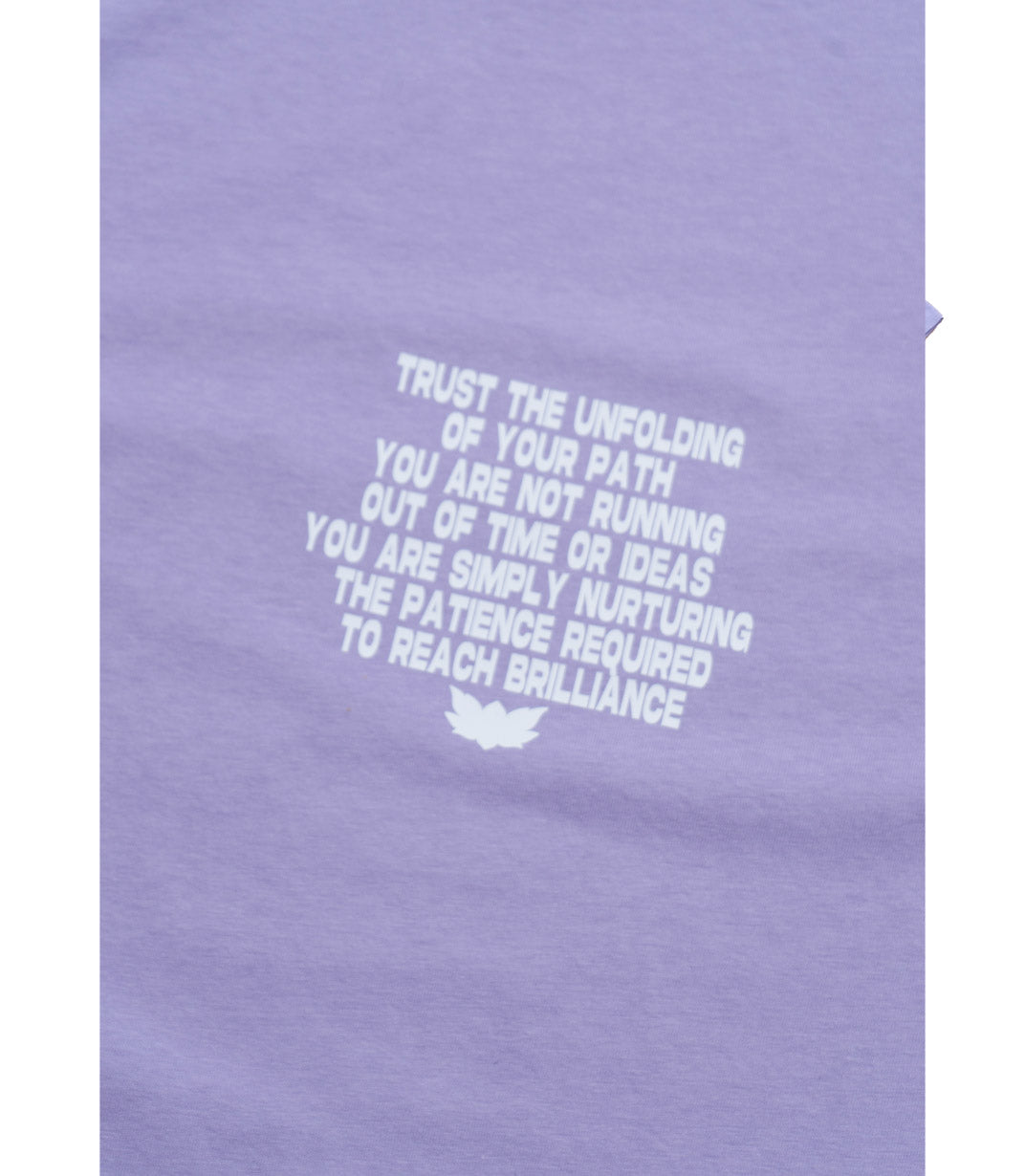 TIME T-SHIRT - LILAC