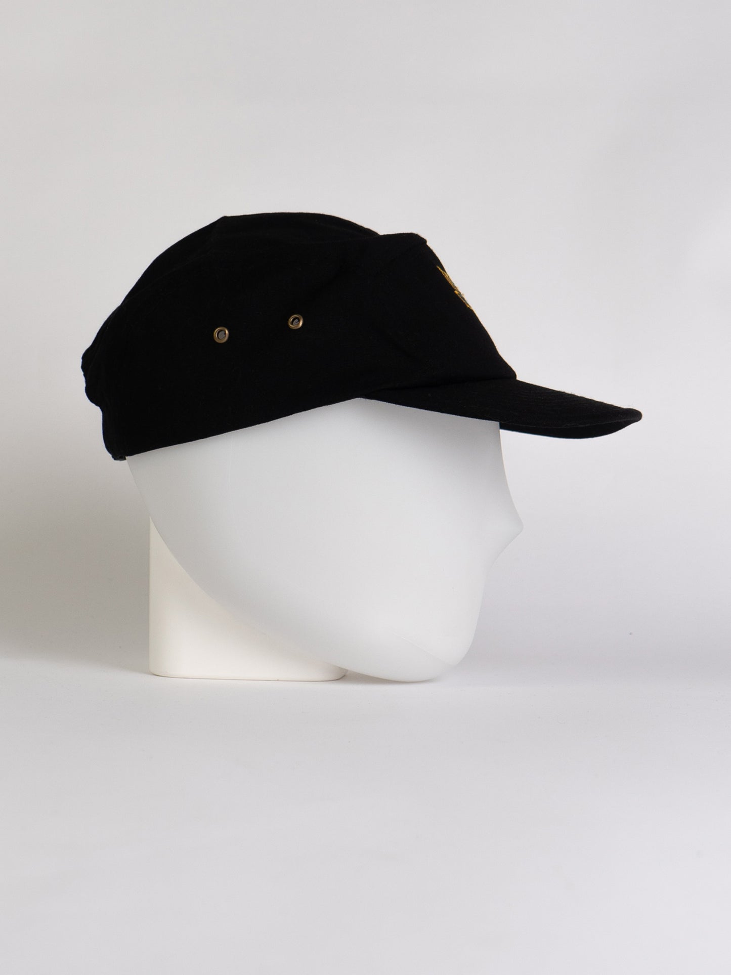 Black 5 Panel Cap