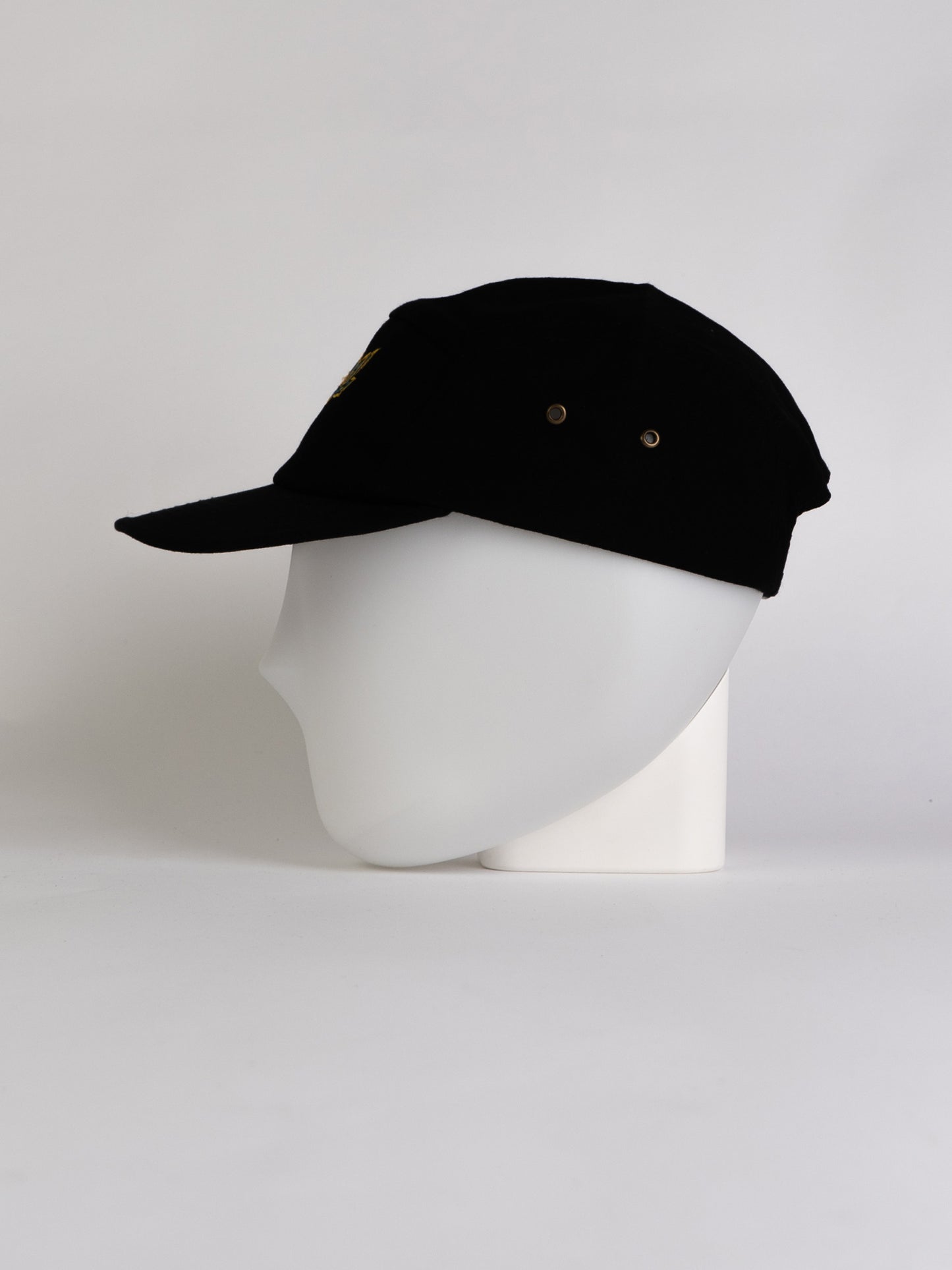 Black 5 Panel Cap