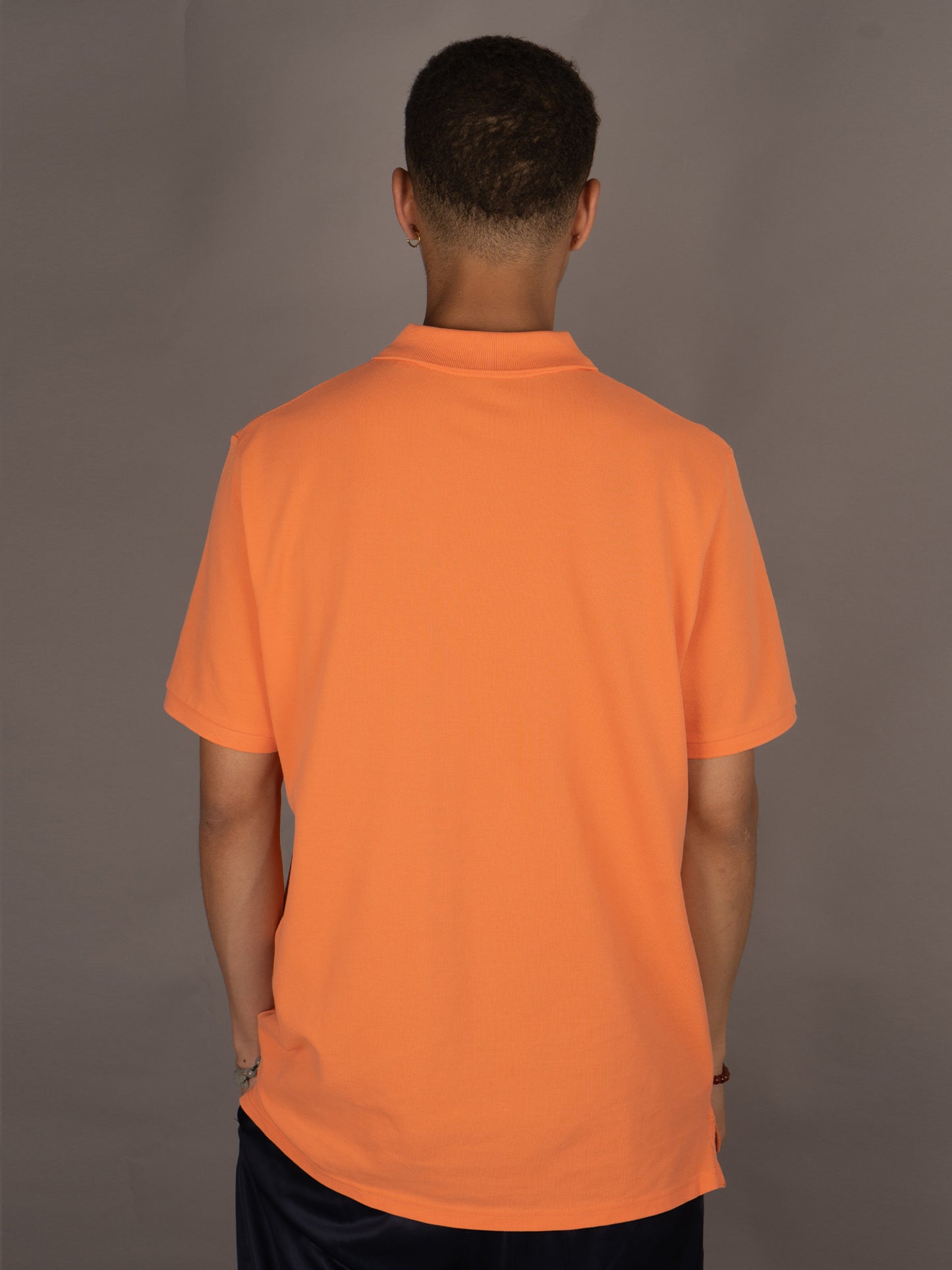 LOTUS POLO SHIRT - ORANGE