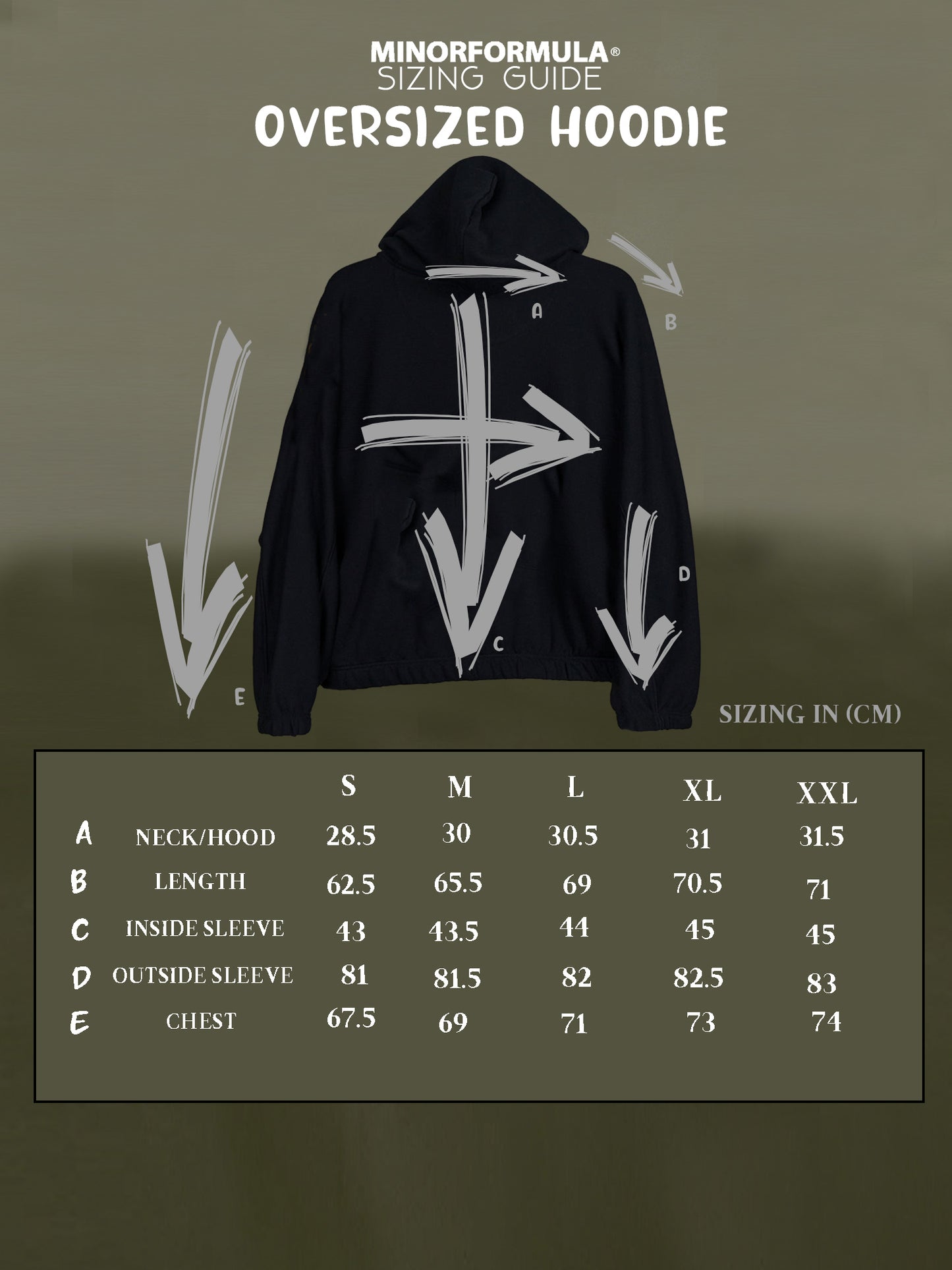 Oversized Unisex Hoodie