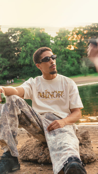 FUTURE LEAVES T-SHIRT - NATURAL