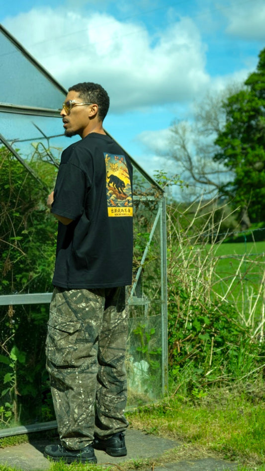 PANTHER TEE - BLACK