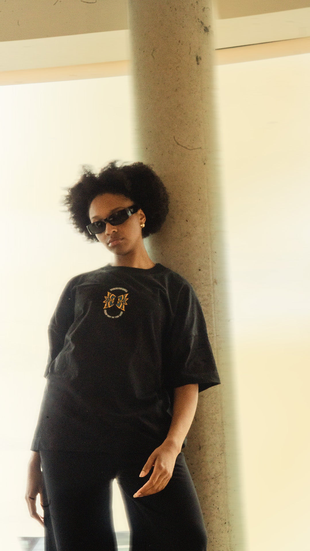 THE BUTTERFLY EFFECT TEE - BLACK/OG