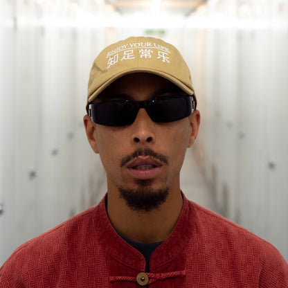 ENJOY YOUR LIFE 6 PANEL - TAN