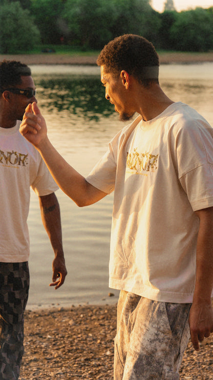 FUTURE LEAVES T-SHIRT - NATURAL