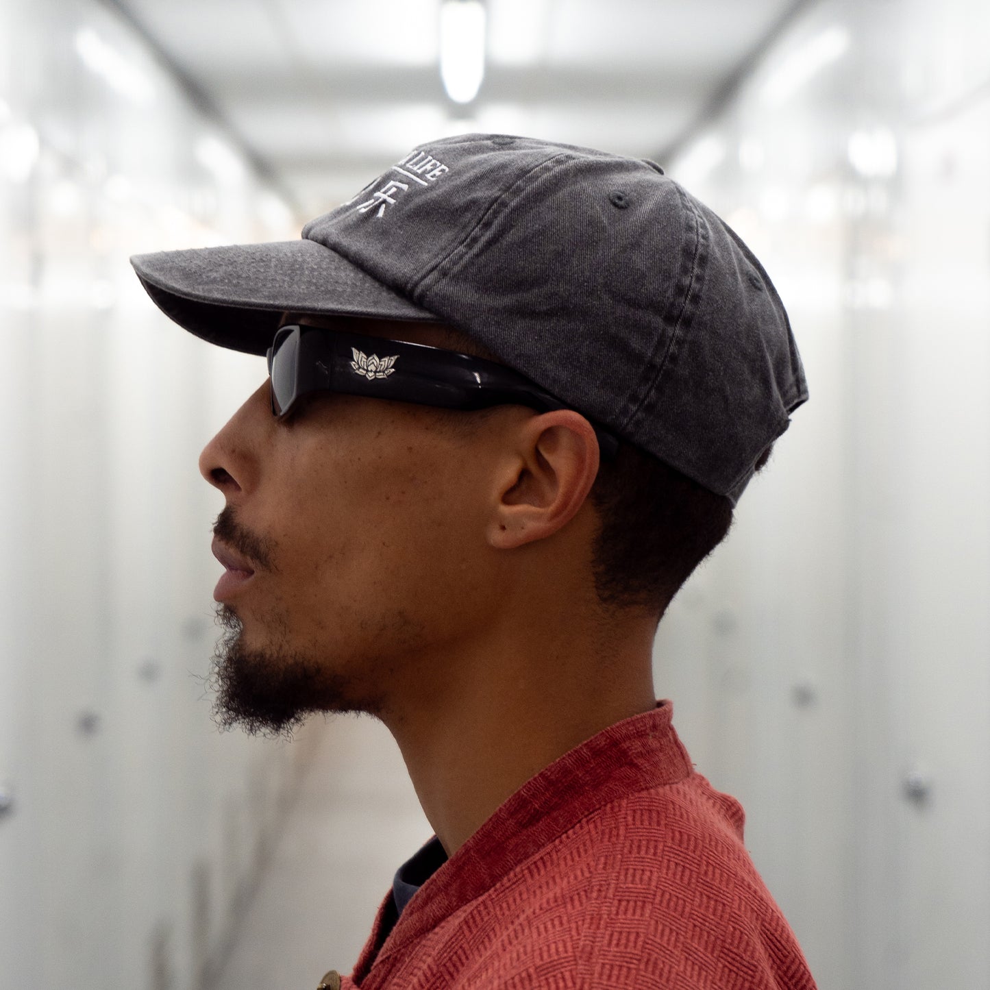 ENJOY YOUR LIFE 6 PANEL - BLACK DENIM