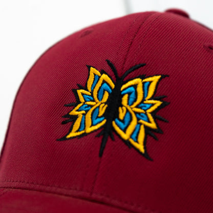 BFLY TRUCKER CAP - RED