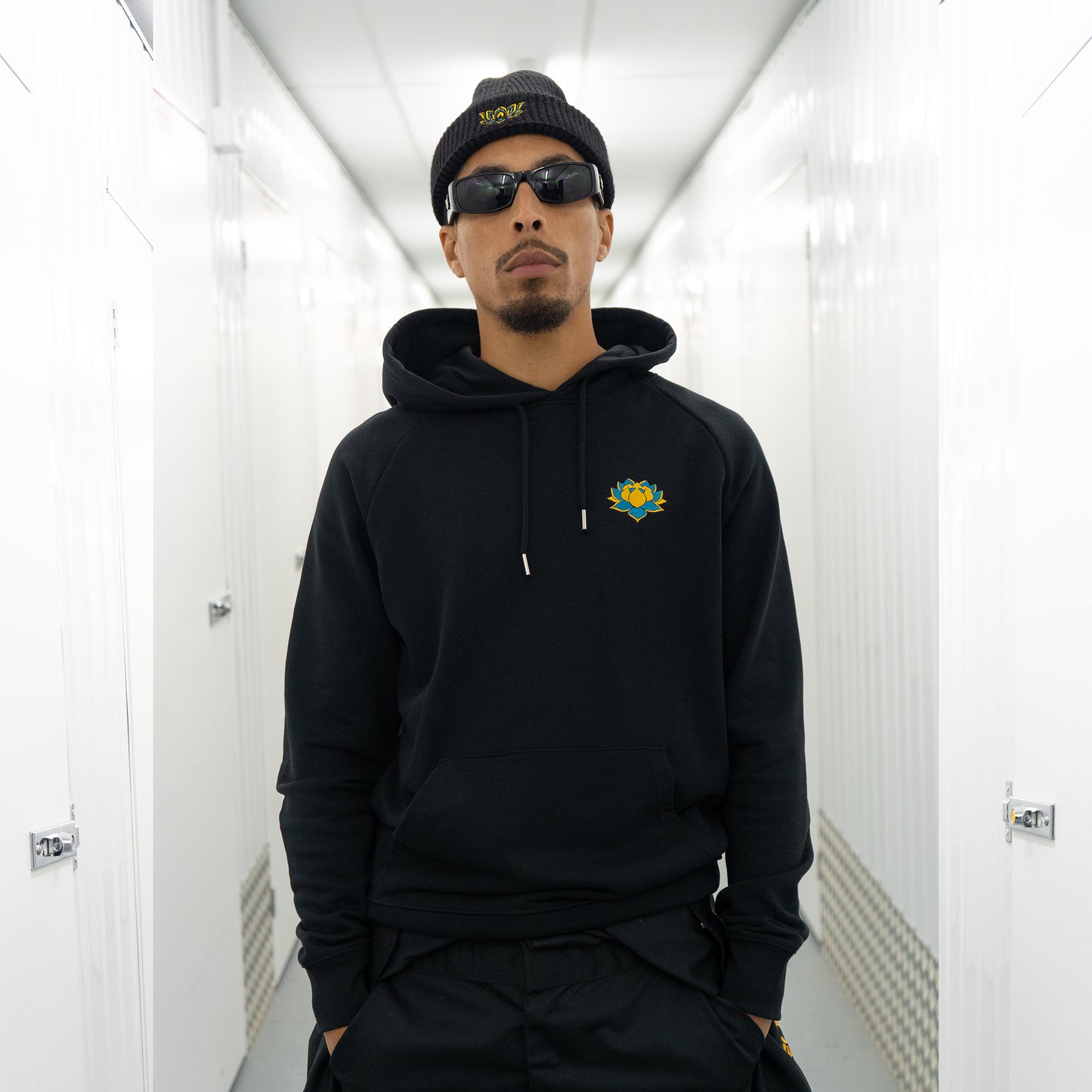 LOTUS CLAN MONDOKORO HOOD - BLACK