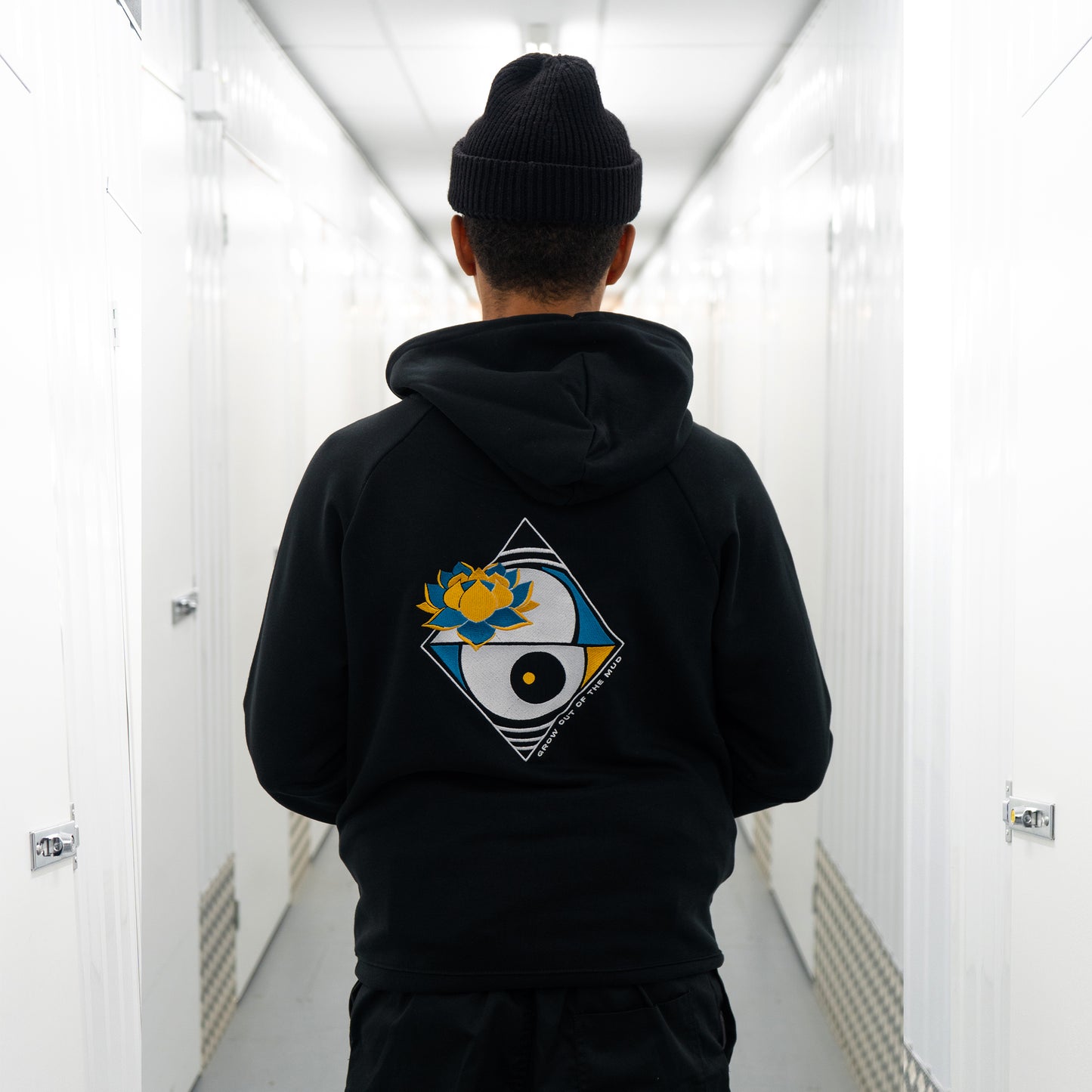 LOTUS CLAN MONDOKORO HOOD - BLACK