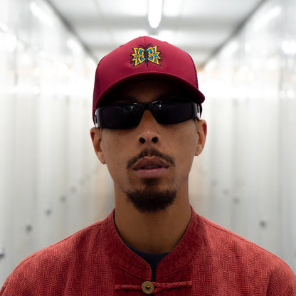 BFLY TRUCKER CAP - RED