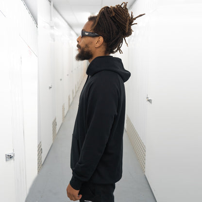 GLASS GARDEN HOODIE - BLACK