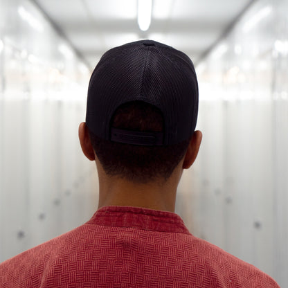 FUTURE LEAVES TRUCKER CAP - BLACK
