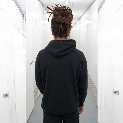 GLASS GARDEN HOODIE - BLACK