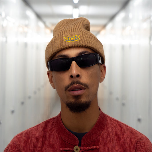 LOTUS FISHERMAN BEANIE - BROWN SUGAR