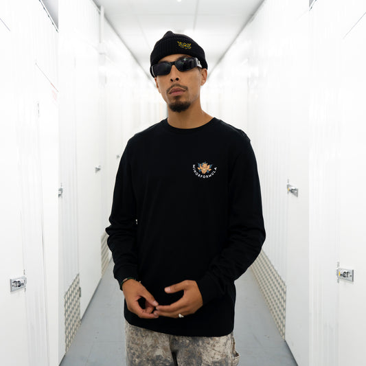 KYUUBI L/SLEEVE - BLACK