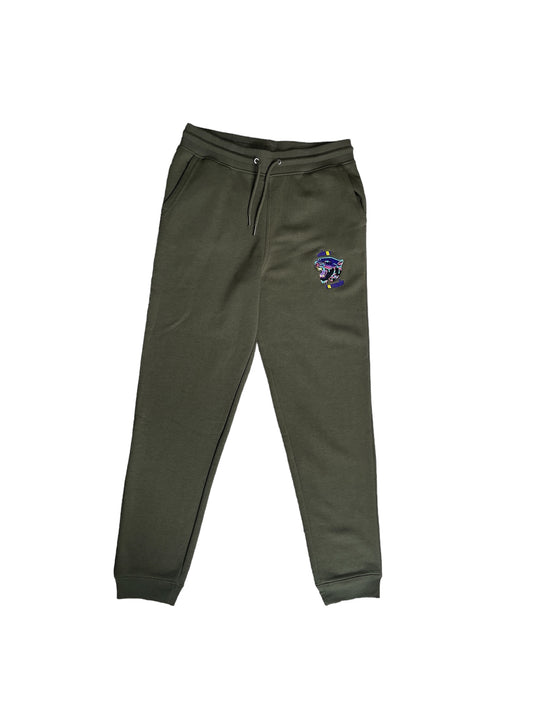 PANTHER SWEATPANTS - OLIVE