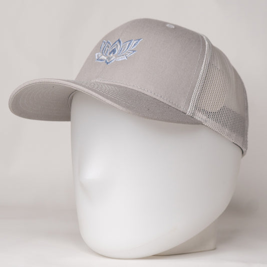 LOTUS TRUCKER CAP - CHROME GREY