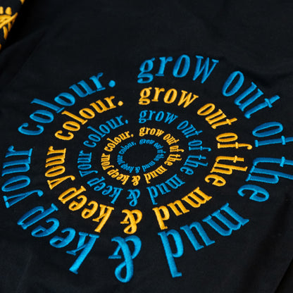 GROW OUT OF THE MUD OVERALLS - BLACK